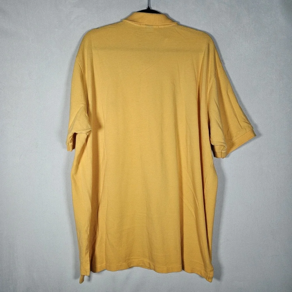 Polo Ralph Lauren Polo‎ Shirt Men's XXL Butter Yellow Cotton Performance Preppy